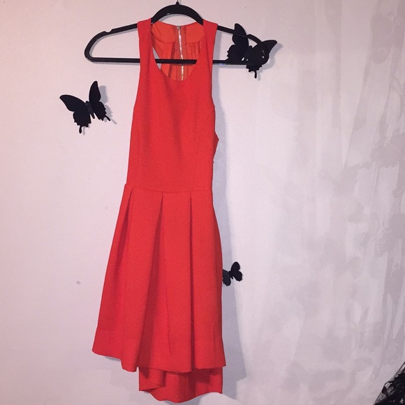 Reddish Orange Dress - Picture 3 of 7